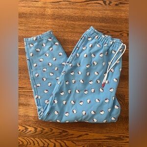 Nike x Hello Kitty blue sweatpants size XL